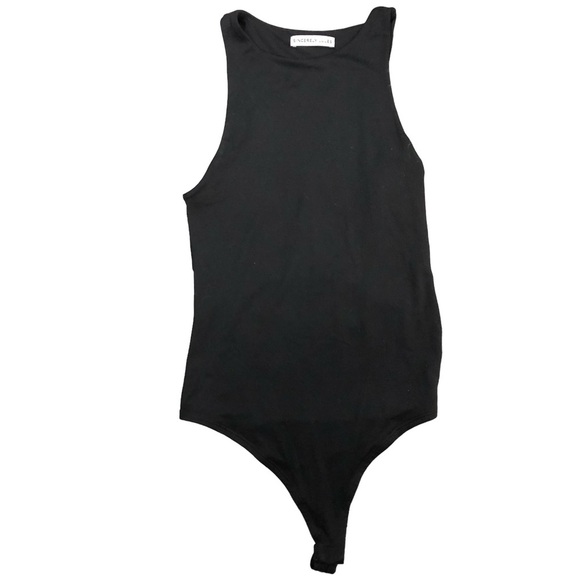 Sincerely‎ Jules Black Bodysuit Size S EUC - Picture 1 of 4
